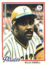 1978 Topps Baseball Cards      510     Willie Stargell